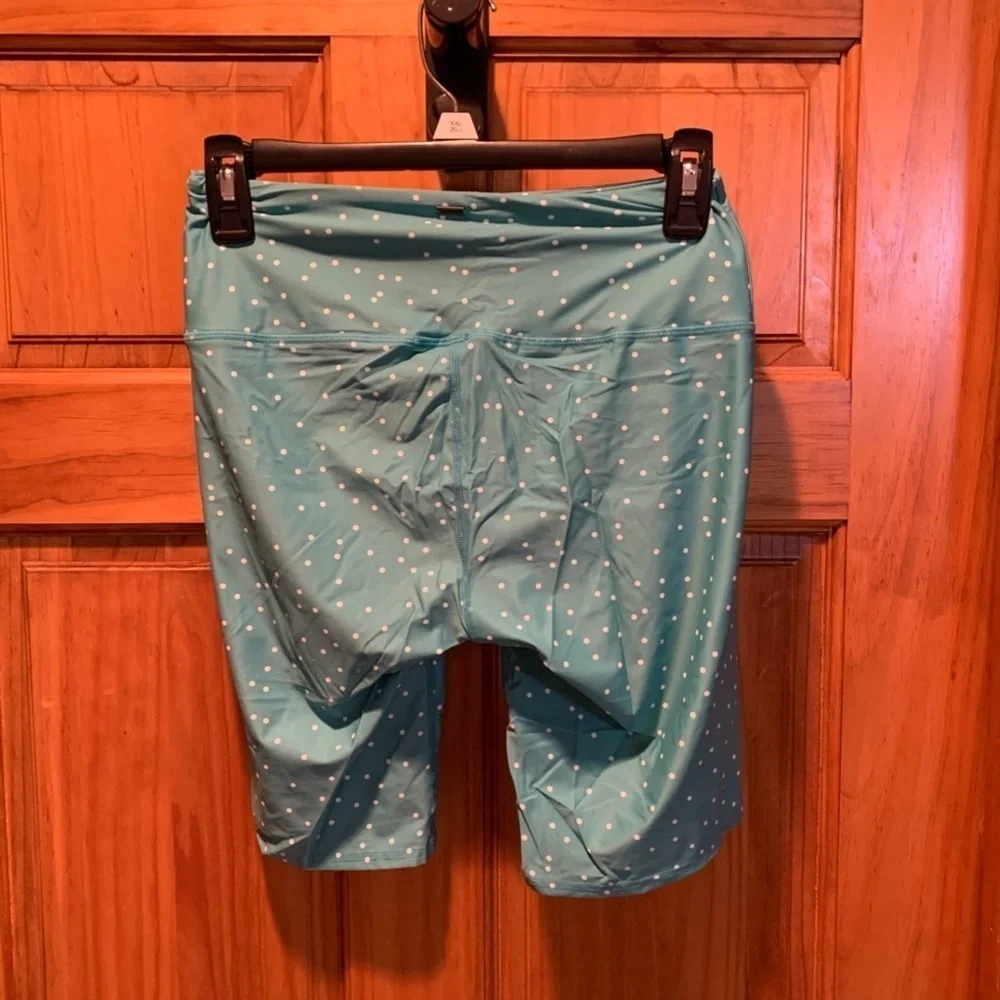 O'Neill Las Flores Cerulean Saphira Dot Bike Shorts Small NWT